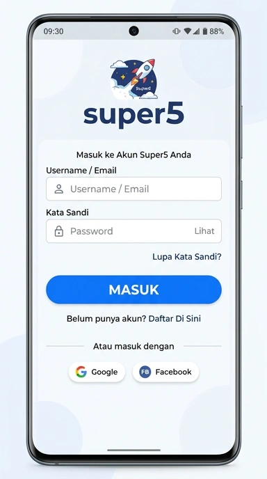 Masuk Akun super5 dengan Mudah dan Cepat
